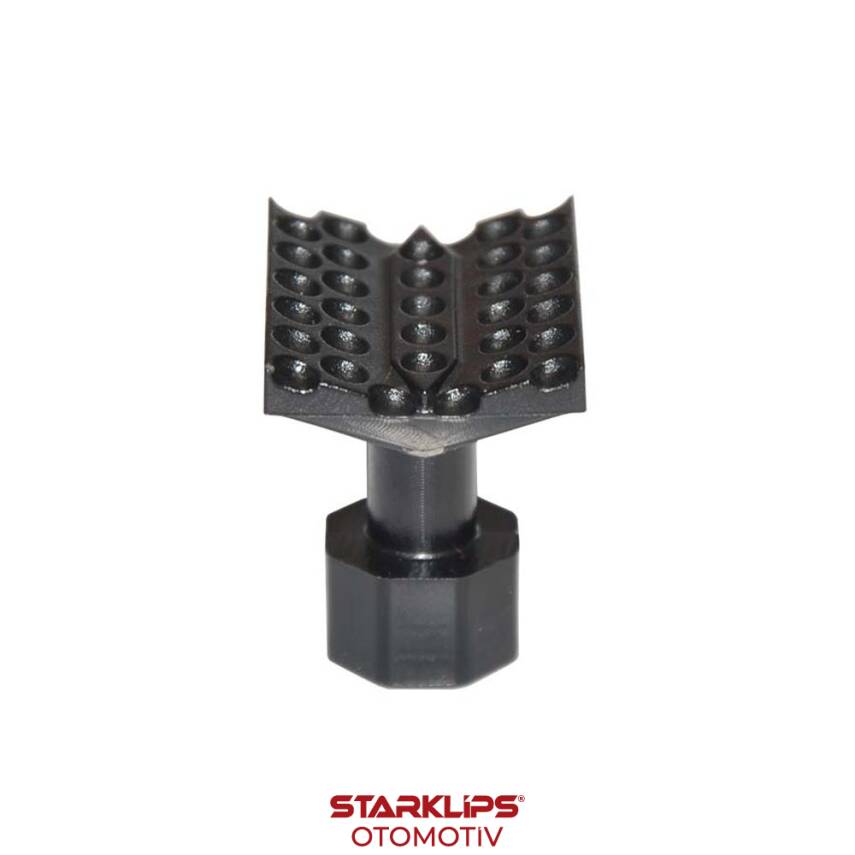 PDR Boyasız Göçük Düzeltme Plastiği Öpücük Adaptör Köşe Düzeltme V Tİp Çap 25x20mm - 1