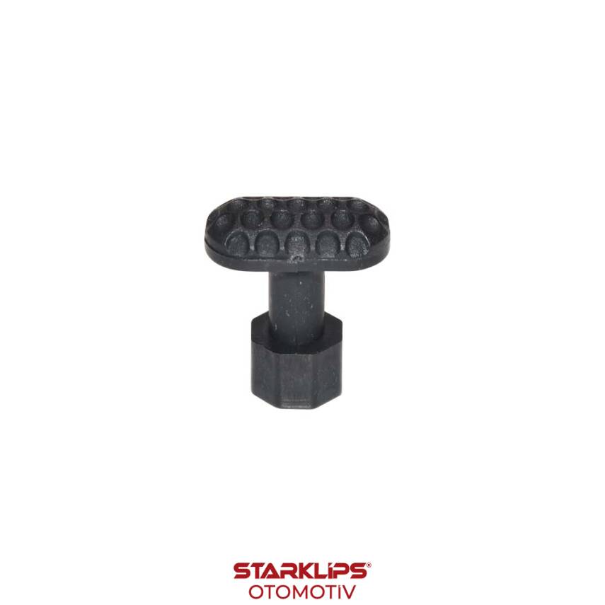 PDR Boyasız Göçük Düzeltme Plastiği Siyah Elips Kavisli 14X25Mm - D. N6 - Siyah - 1