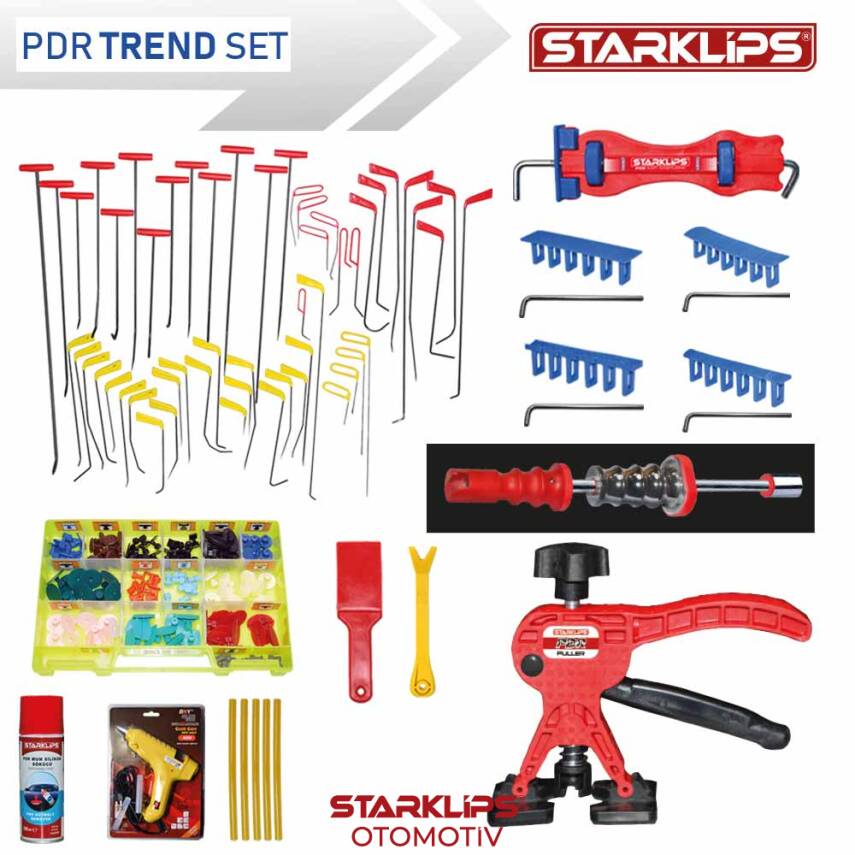 Pdr Boyasız Göçük Düzeltme Trend Set (197 Parça) - 1