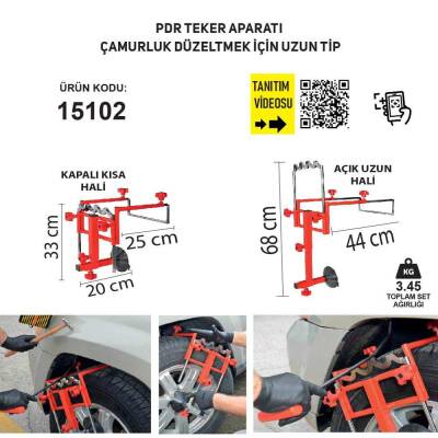 Pdr Çamurluk Düzeltme Aparatı (Uzun Tip) - 