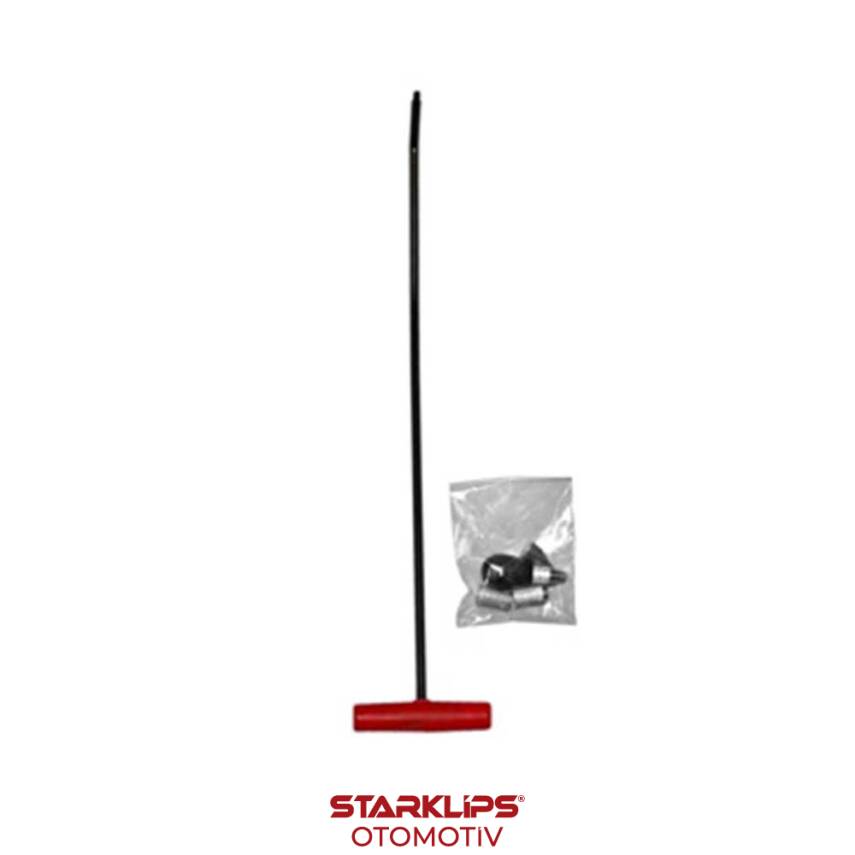 PDR Çubuk Boyasız Göçük Düzeltme Değişken Uç Çap 10Mm 2 Kıvrımlı 60Cm - 1