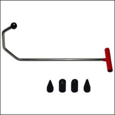 PDR Çubuk Boyasız Göçük Düzeltme Değişken Uç Çap 10mm 3 Kıvrımlı - 