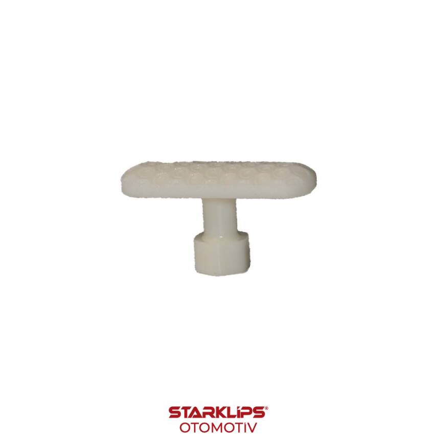 PDR Ekstra Boyasız Göçük Düzeltme Plastiği Bombeli Kavisli 16X45mm - D. N6 - Natural Beyaz - 1