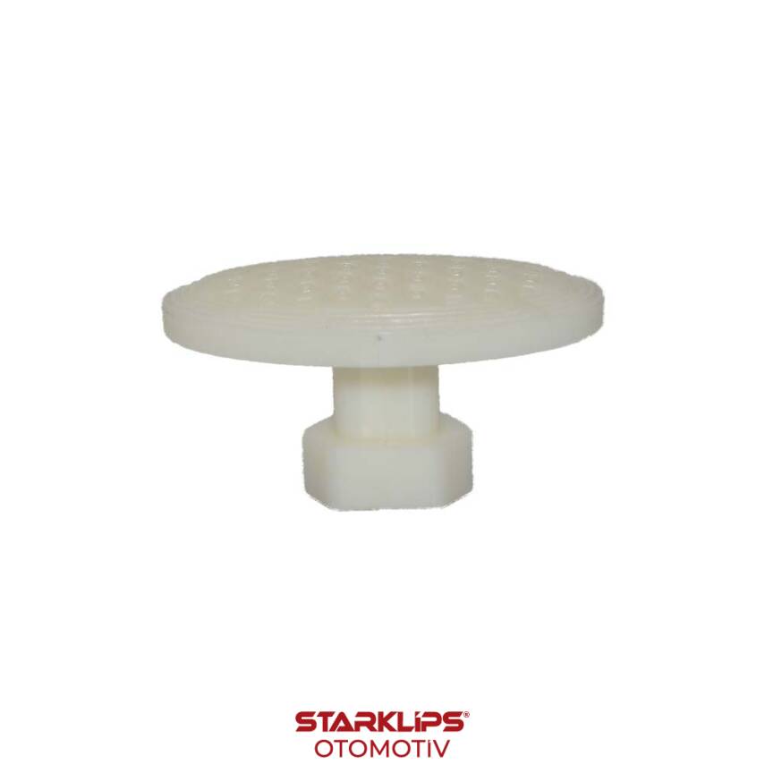 PDR Ekstra Boyasız Göçük Düzeltme Plastiği Elips Kavisli Çap 50x28mm - D. N6 - Natural Beyaz - 1