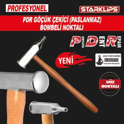 Pdr Göçük Çekici (Paslanmaz) Bombeli Noktalı - 