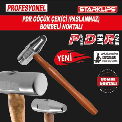 Pdr Göçük Çekici (Paslanmaz) Bombeli Noktalı - 