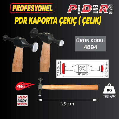 PDR Kaporta Çekiç ( Çelik) - 