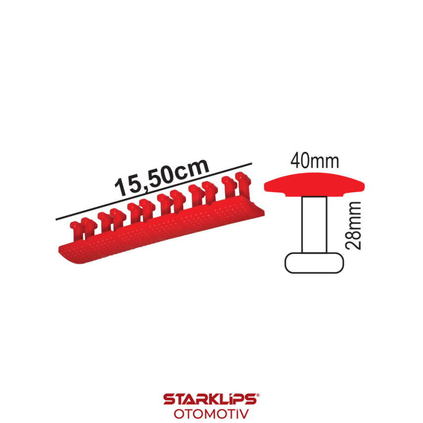 PDR Kırkayak Geniş Elips 6 lı - 1