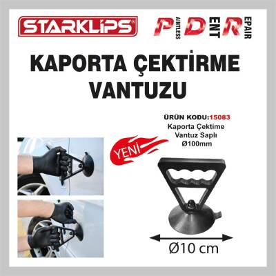 Pdr Manuel Kaporta Çektime Saplı Vantuz 100Mm - 