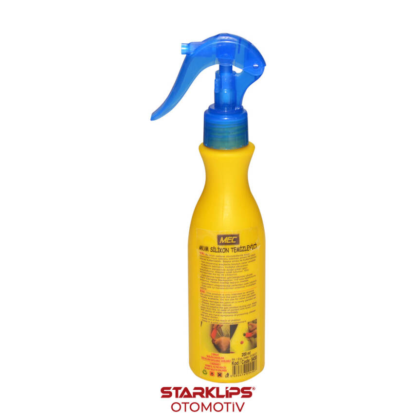 PDR Mum Silikon Temizleme Spreyi 200Ml MEC - 1