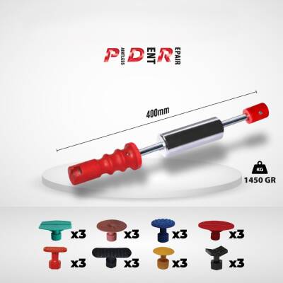 Pdr Set Boyasız Göçük Çektirme Plastik ve Tokmak (Özel) 25 Parça - 