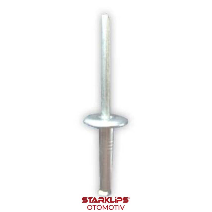 Perçin Alüminyum Patlayan Geniş Şapkalı 4,8X21X14mm 77111711119 Renault - 1