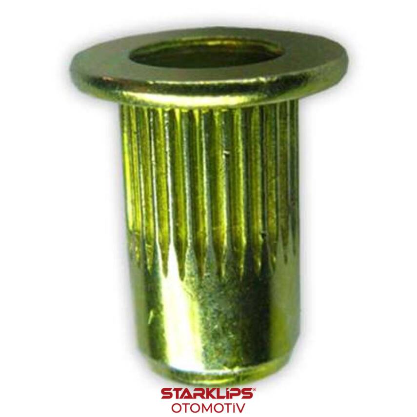 Perçin Somun Kendinden Pullu Yuvarlak Tırtıklı M8 BMW 41327000571 - 1