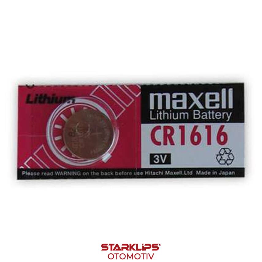 Pil Lityum 3V Cr 1616 Maxell - 1