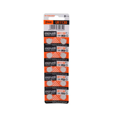 Pil Lityum Alkalin 1.5V LR 1130 Maxell - Maxell