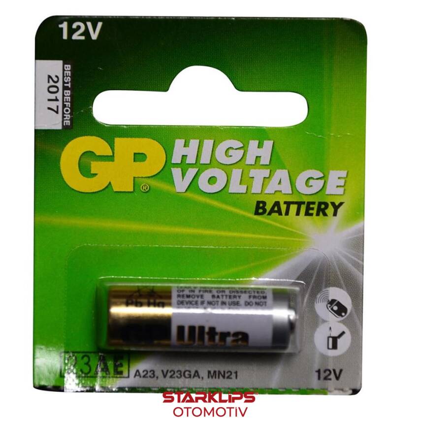 Pil Lityum Kalem Alkalin Uzaktan Kumanda 12V 23A Gp/Oxford - 1