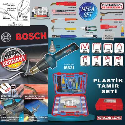 Plastik Tamir Seti Mega Bosch 1176 Parça - 