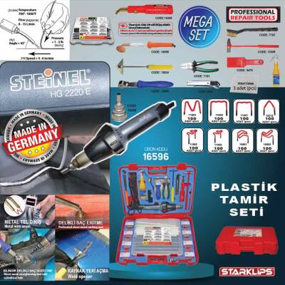 Plastik Tamir Seti Mega Steinel 1176 Parça - 
