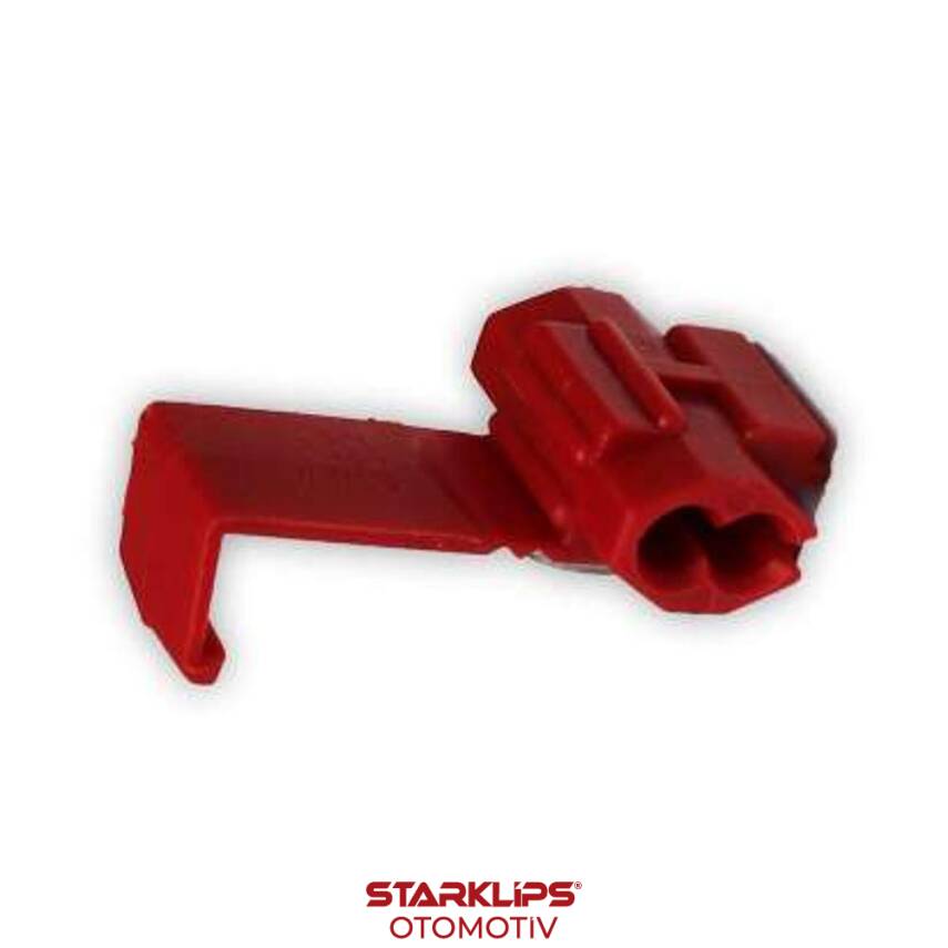 Pratik Klemens Ara Ceryan Alma 0,75-1 Mm Kırmızı - 1