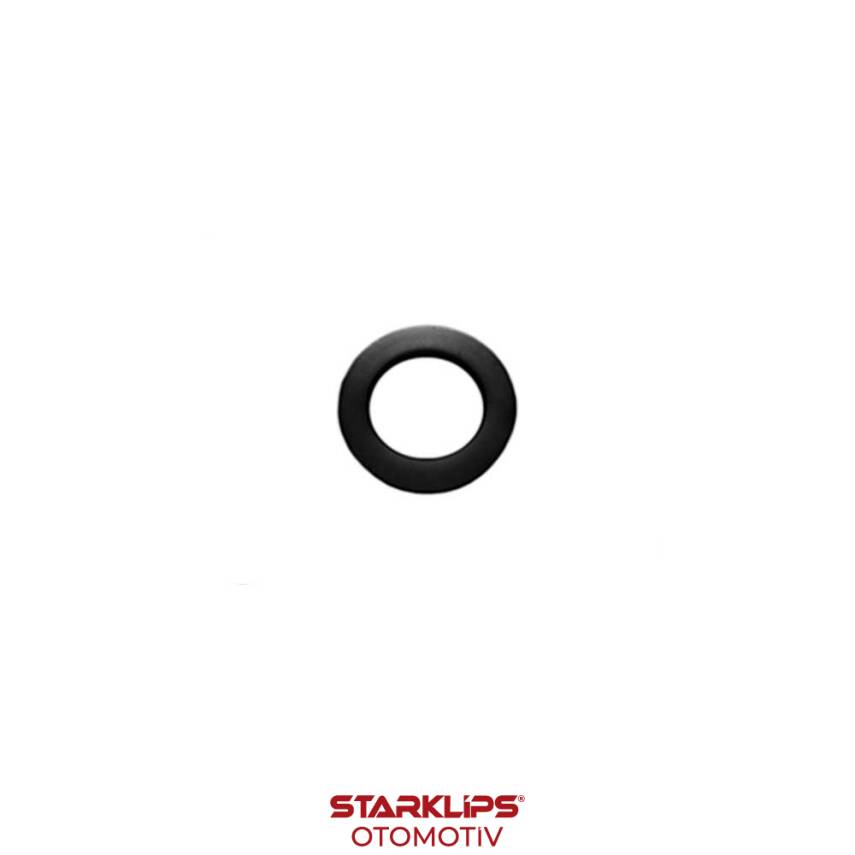 Pul Plastik Siyah M8X16X1,6mm - 1