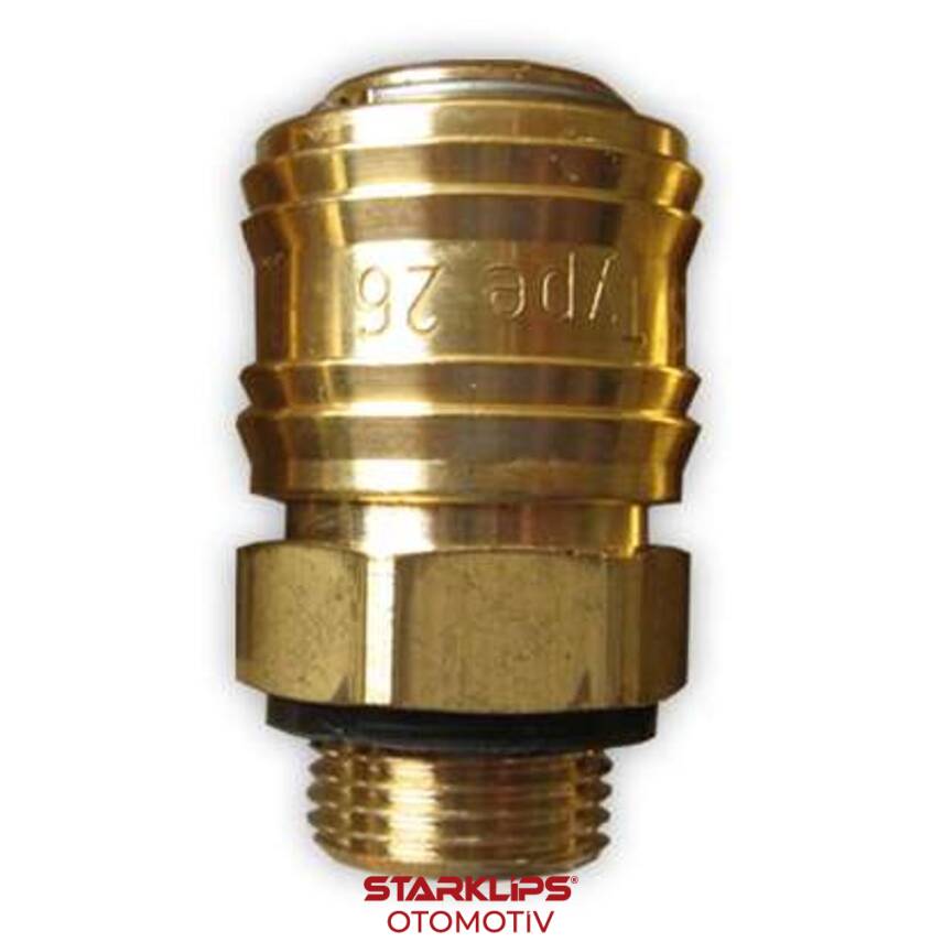 Rakor Çabuklaştırıcı Kaplin Erkek 3/8 26Kaaw17 Rectus - 1