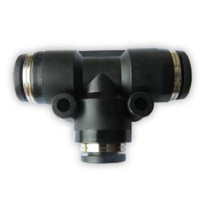Rakor Otomatik Nipel T Tipli Plastik 8/6/8Mm - Koganei