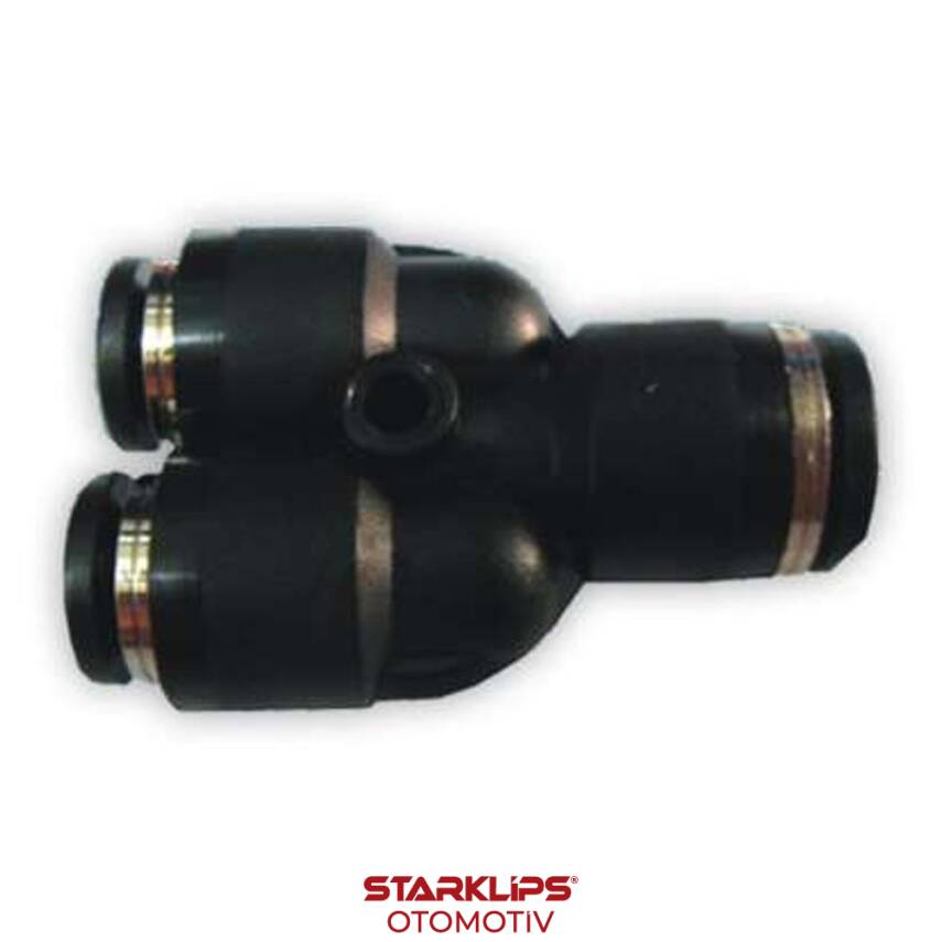 Rakor Otomatik Nipel Y Tipli Plastik 6/8/6Mm - 1
