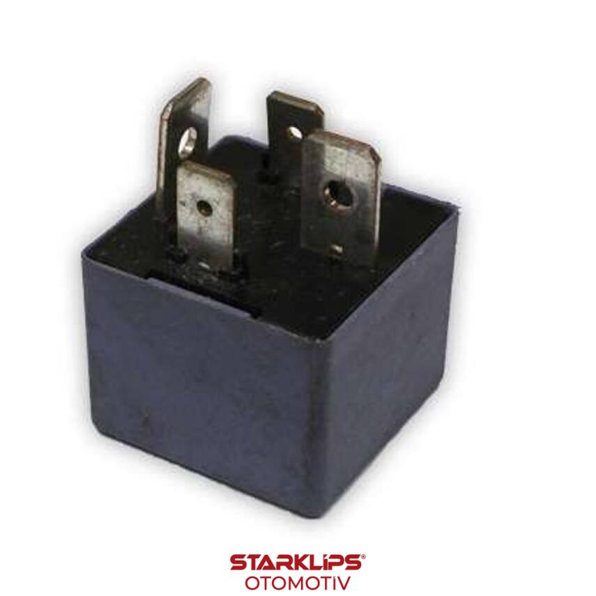 Röle Mini 4 Ayaklı Mor 12V 50A Cartier - 1