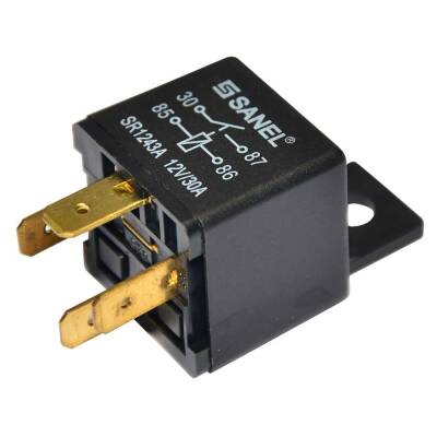 Röle Mini 4 Ayaklı (Tırnaklı) Sanel - Starklips