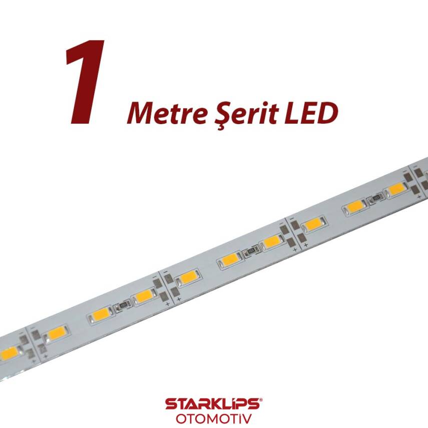 Şerit LED Dış Mekan 12V Beyaz - 1