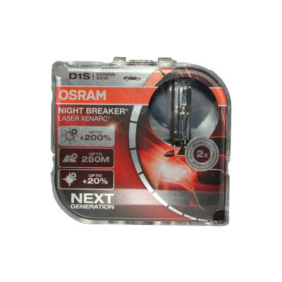 Set Ampul D1S 35W %200 Güçlü %20 Beyaz Işık Osram 66140 XNN - 