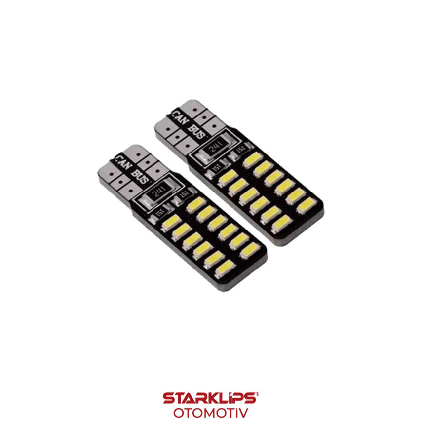 Set Ampul Dipsiz 24 Led 12V-24V Canbus - 1