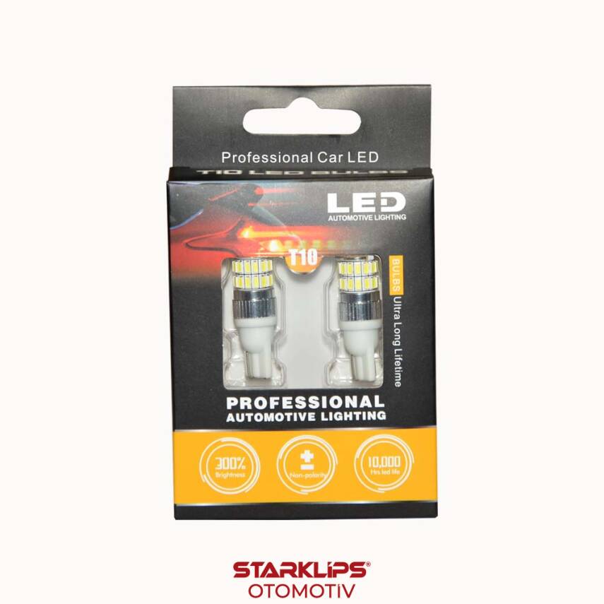 Set Ampul Dipsiz 36 Led Beyaz CN-T10W - 1