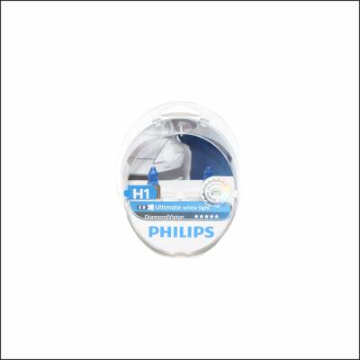 Set Ampul Far H1 12V 55W Diamond Vision Philips - 