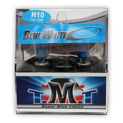 Set Ampul H10 12V 5500K Beyaz Işık 42W TMT - T.M.T