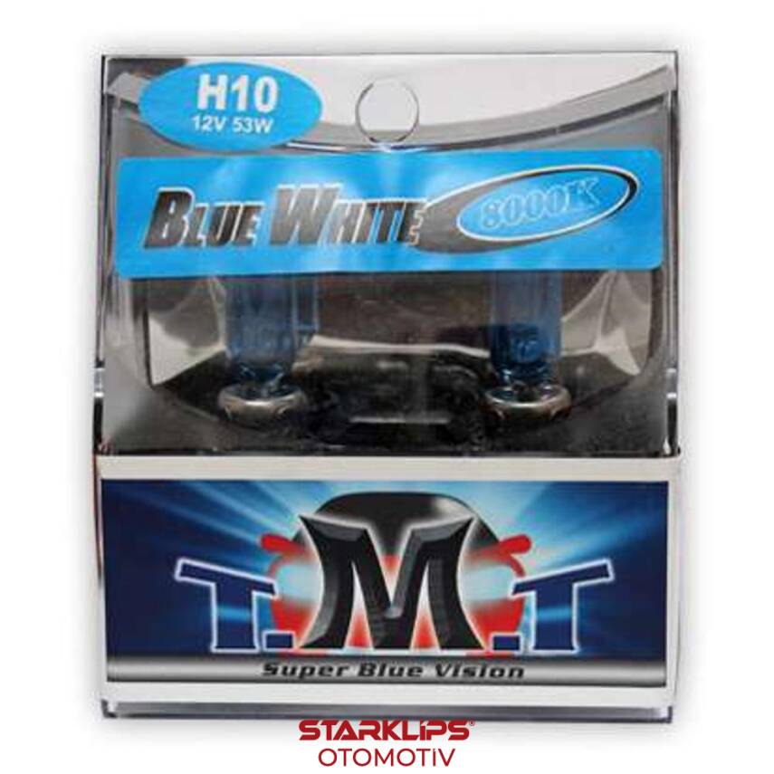 Set Ampul H10 12V 5500K Beyaz Işık 42W TMT - 1