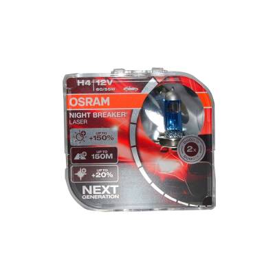 Set Ampul H4 12V %150 Fazla Işık Osram 64193 NL HCB - Osram