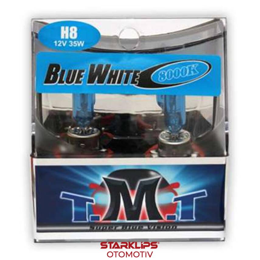 Set Ampul H8 12V 5500K Beyaz Işık 35W TMT - 1