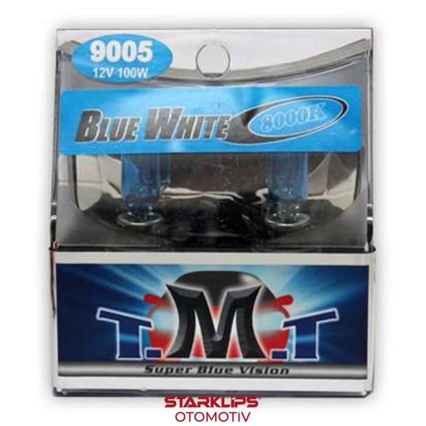 Set Ampul HB3 9005 12V 5500K Beyaz Işık 100W TMT - 1