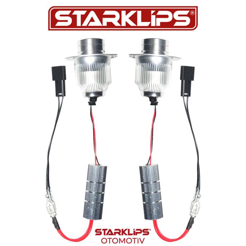 Set Ampul LED 32W Beyaz BMW E90 E91 2005-2008 Angel Eye - 1