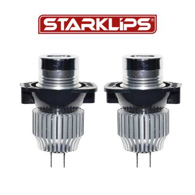 Set Ampul LED 6W Beyaz Metal BMW E90 E91 2005-2008 Angel Eye - Starklips