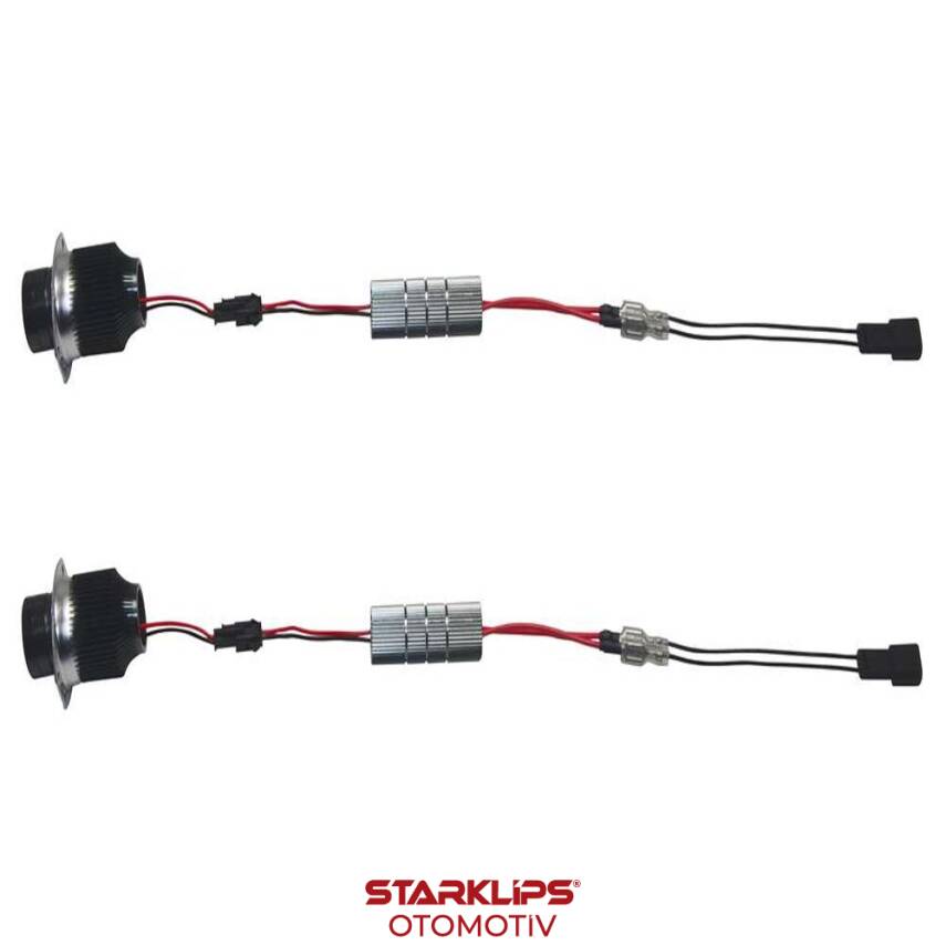 Set Ampul LED Cree 40W BMW E90 Angel Eye - 1