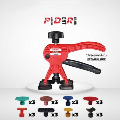 Set Boyasız Göçük Düzeltme Pensesi PDR Renkli Poşetli (Özel) 25 Parça - 