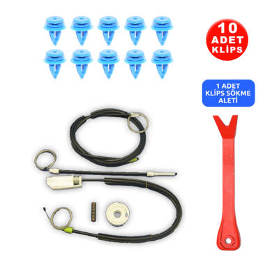 Set Cam Bagaj Kapı Land Rover Freelander 1 1996-2006 (Klips + Aparatlı) CVH101150 - Starklips