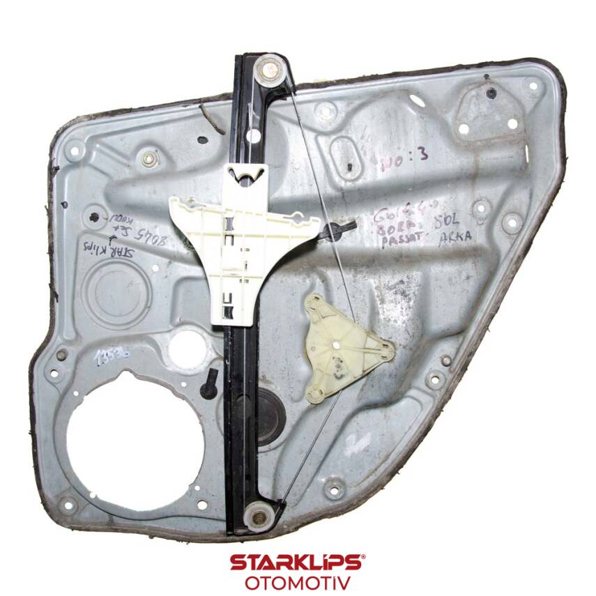 Set Cam Kriko L Arka VW Golf 4 Bora 1998-2005 4D/5D (Orjinal - Çıkma Motorsuz) - 1