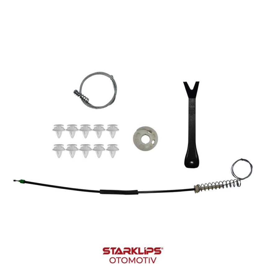 Set Cam L Arka Bmw 5 Serisi E39 1995-2004 (Klips + Aparatlı) 51358252429-430 - 1