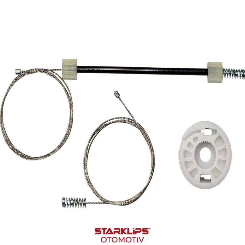 Set Cam L Arka BMW E60 5 serisi 2003-2010 E60 M5 2005-2010 E61 2004-2014 51357184745 Klips + Aparatl - 1