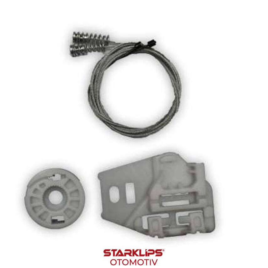 Set Cam L Arka BMW X5 E53 2000-2006 (Klips + Aparatlı) 51357125059 - 1