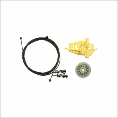 Set Cam L Arka Fiat Doblo 06-16 (Tel Makaraya Bir Tur Eksik Sarılacak) (Klips + Aparatlı) - 