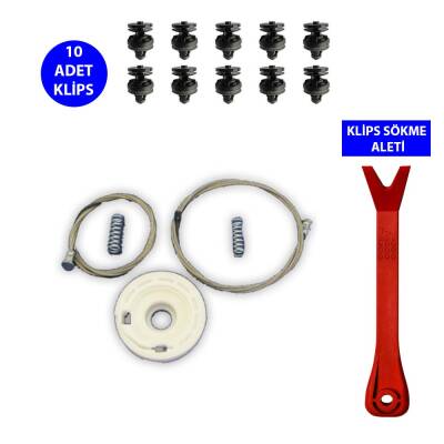 Set Cam L Arka Ford Focus 1 1998-2005 (Klips + Aparatlı) XS41A27001 - Starklips